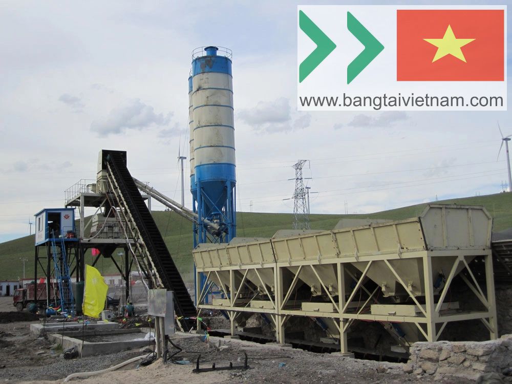 Hệ thống cân băng tải định lượng phối trộn