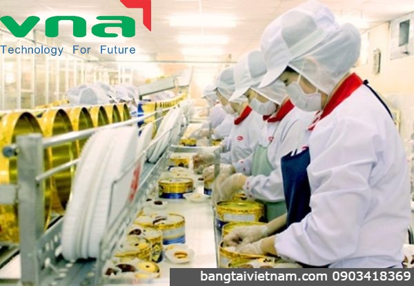 Băng tải pvc trong dây chuyền sản bánh kẹo