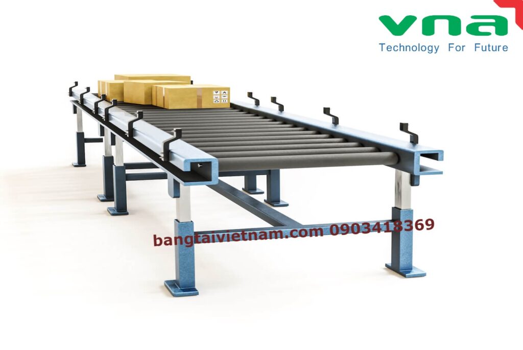 Băng tải con lăn tự do