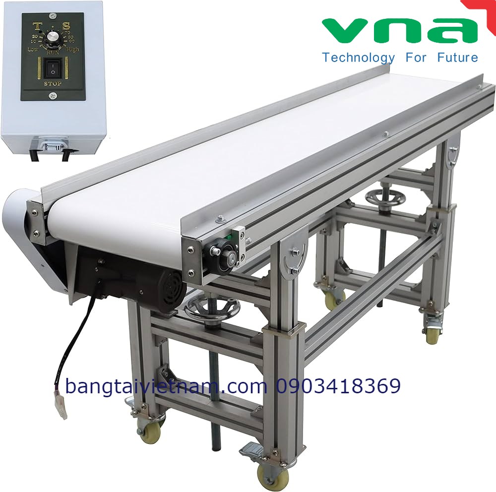 Băng tải pvc trong nhà máy sản xuất