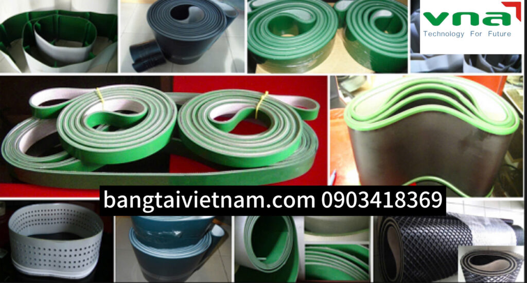 Băng tải PVC 2mm ưng dụng, ưu điểm