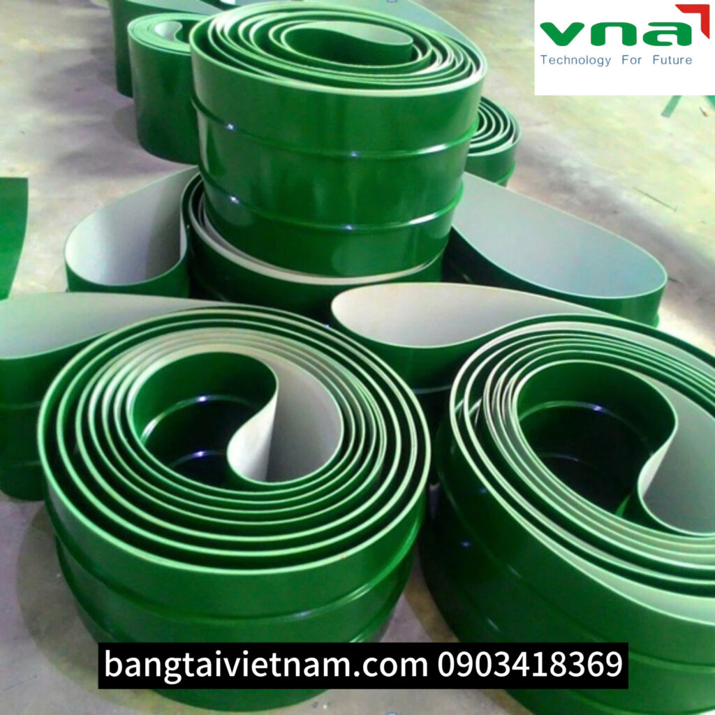 Dây đai băng tải PVC tổng quan và ứng dụng