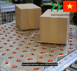 Ưu điểm nổi bật của băng tải con lăn bi cầu