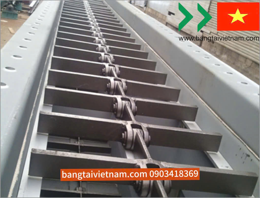 Băng tải xích cào liệu