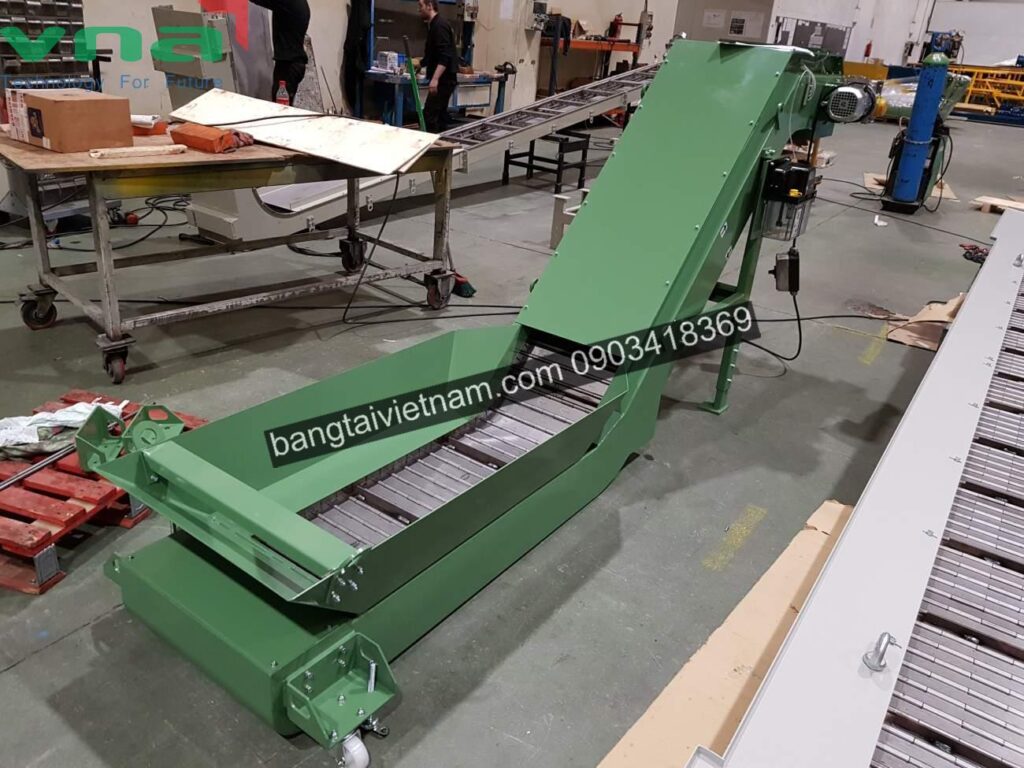 Băng tải chip tấm bản lề