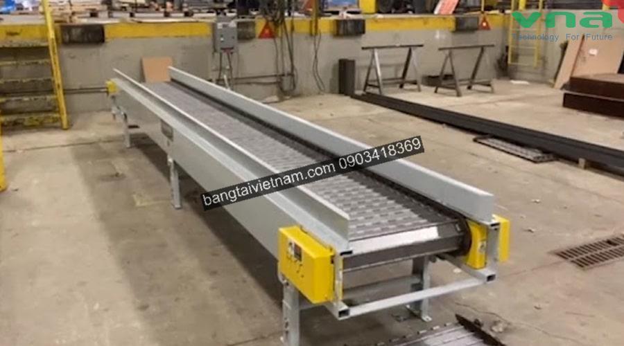 Bang tải xích bản lề có khả năng chịu tải trọng lớn Bang tải xích bản lề có khả năng chịu tải trọng lớn